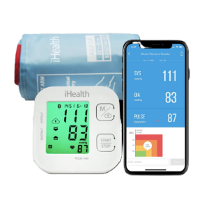 Premium wireless BP monitor with tubeless design,