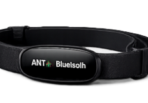 Budget chest strap with ANT+ and Bluetooth heart rate tracking.