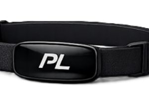 Powr Labs-style HRM chest strap with dual-band heart rate tracking.